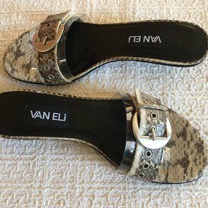 Vaneli - Black & White Sandal